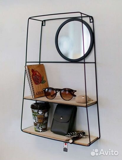 Полка настенная лофт