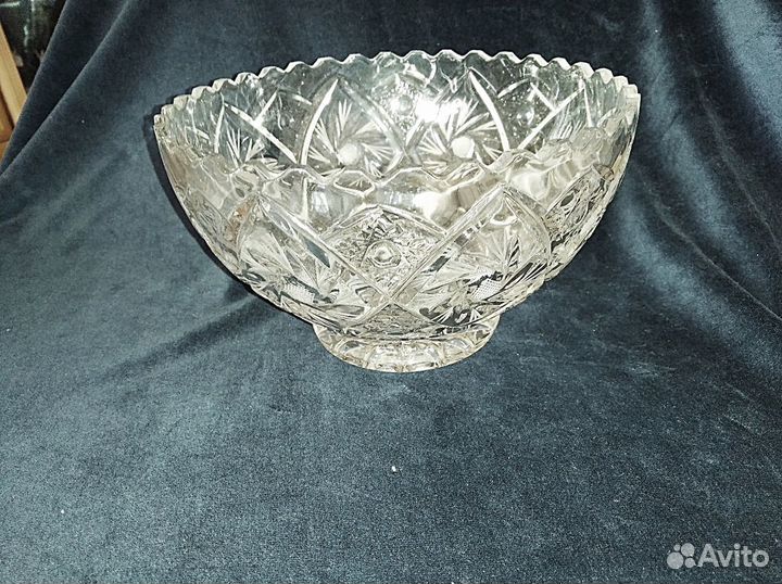 Салатницы/конфетницы хрусталь/стекло