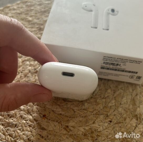 Наушники apple airpods 2