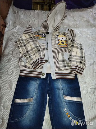 Костюмчик джинсовый детский
