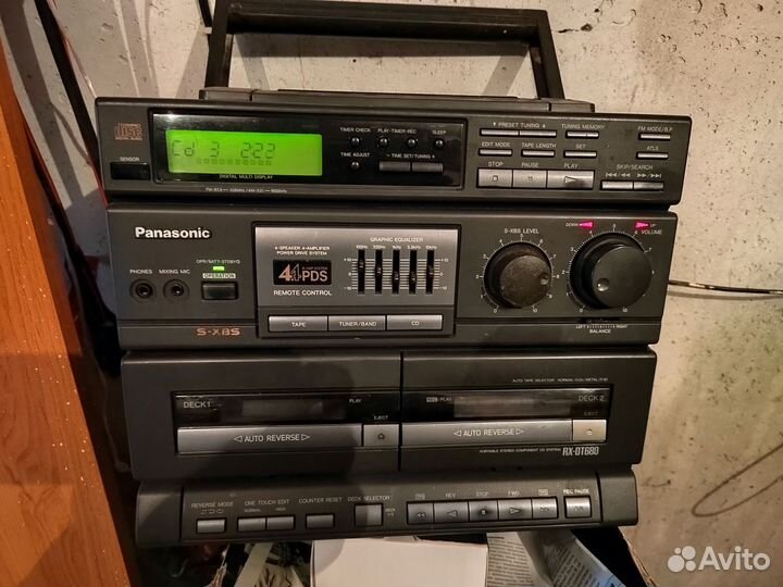 Panasonic rx dt 680 без акустики