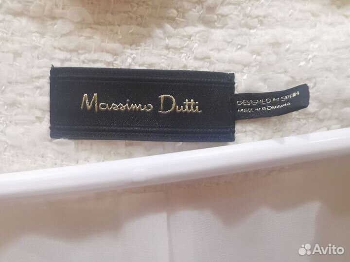 Твидовый жакет Massimo Dutti