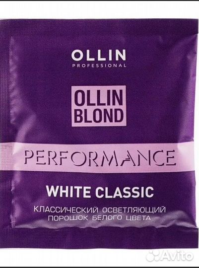 Ollin Professional Осветлитель blond порошок 30г