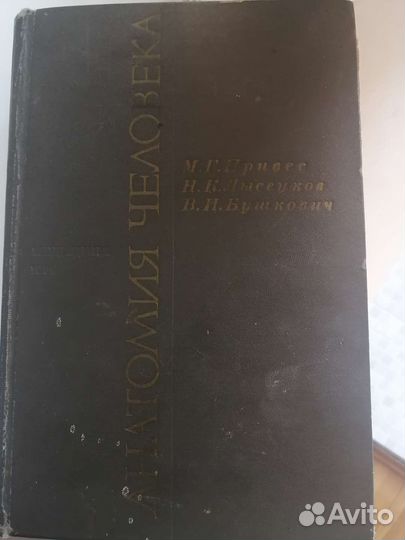 Анатомия человека 1969 г