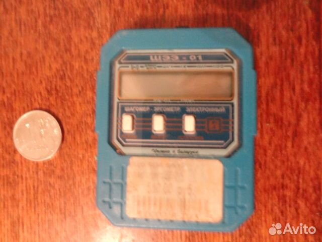 Шагомер-эргометр электронный шээ-01, бу