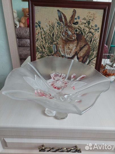 Ваза для фруктов, конфет, варенья Чехословакия