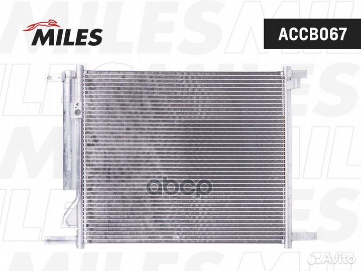 Радиатор кондиционера accb067 Miles