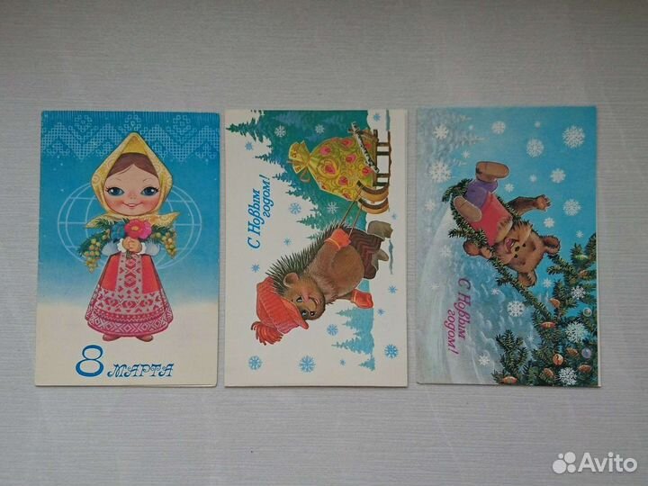 Открытки художника Зарубина