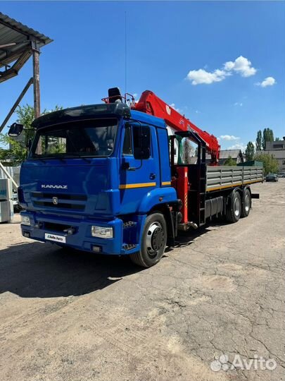 КАМАЗ 65117 с КМУ, 2014