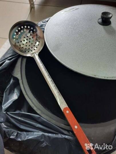 Казан чугунный 8, 10, 12, 16л