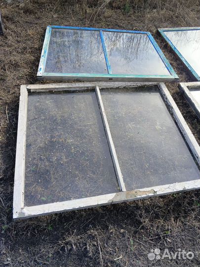 Деревянные оконные рамы бу