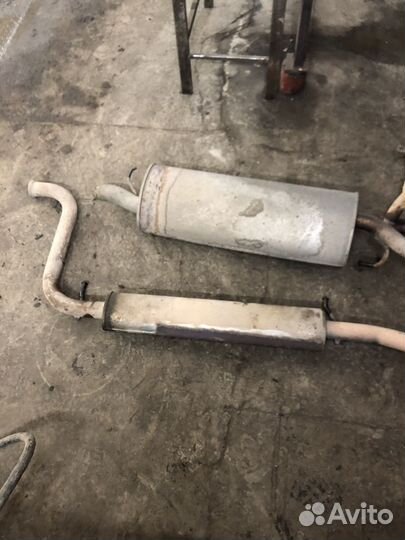 Выхлопная система на priora