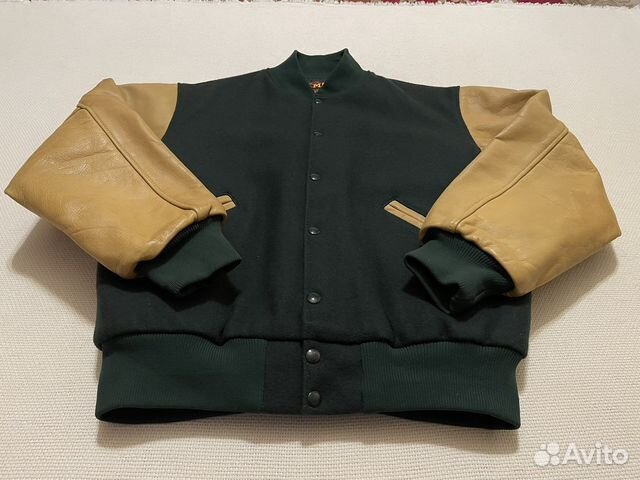 Game Sportswear Wool/ Leather Varsity Jacket