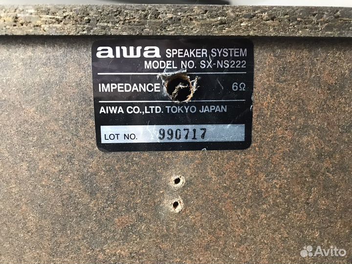 Колонка aiwa