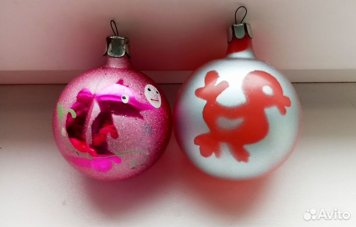 Елочные игрушки СССР