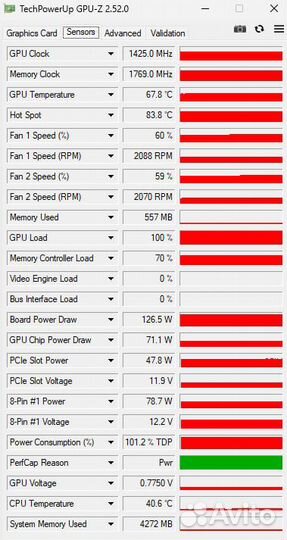 Видеокарта GTX 1660 Super