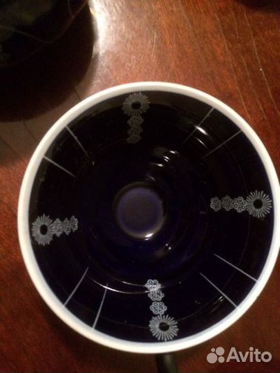 Фарфоровый кофейно-чайный сервиз 