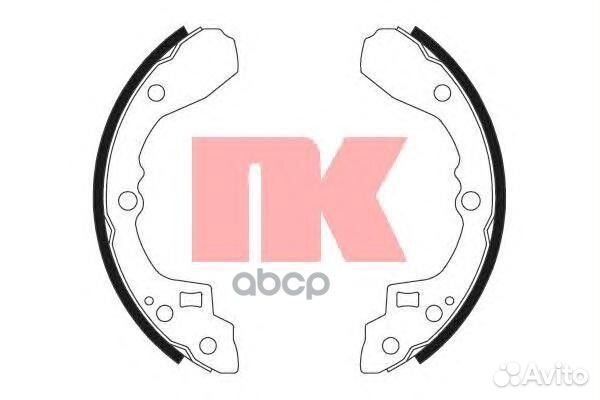 Тормозные колодки 2735590 Nk