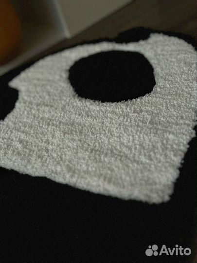 Ковер ручной работы панда