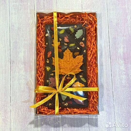 Шоколад ручной работы Подарок учителю