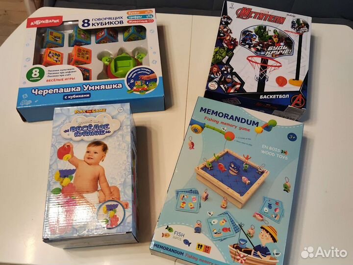 Детские настольные/развивающие игры