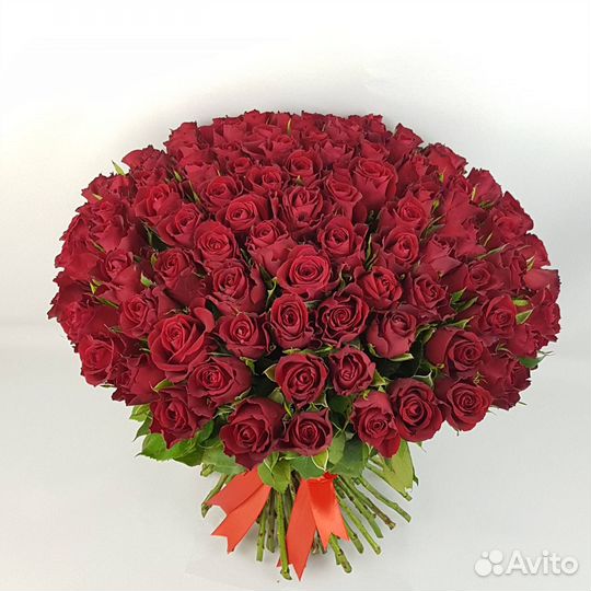 Букет из 101 красной розы