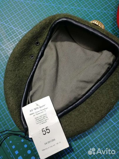 Берет оливковый