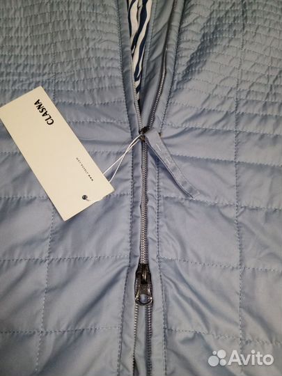 Пальто стёганое новое весна р 54
