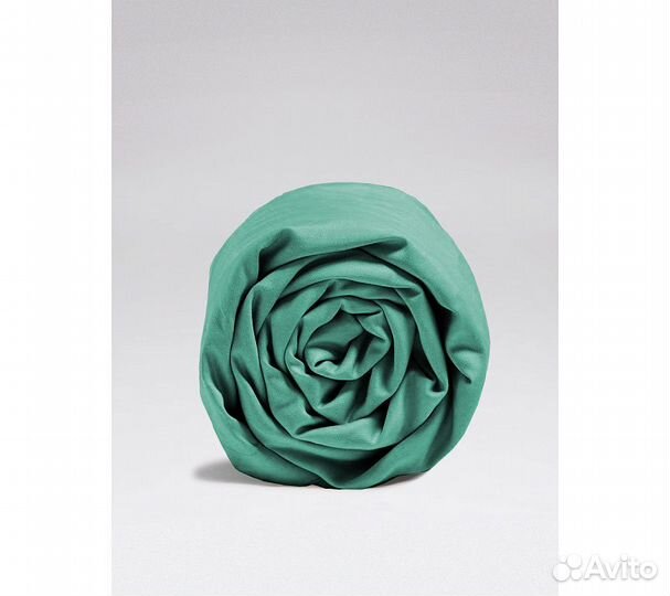 Простынь GoodNight Сатин 160х200х20 Лагуна на рези