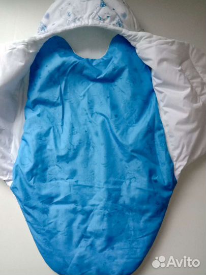 Конверт на выписку для мальчика демисезонный