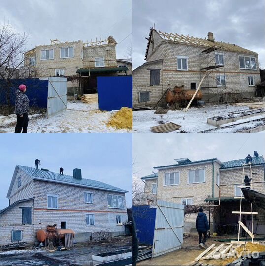 Кровельные работы. Ремонт крыш, замена кровли
