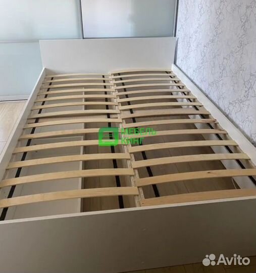 Кровать двуспальная 140х200 с ящиками