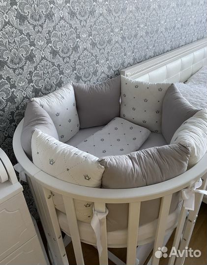 Кроватка-трансформер Кедр Sofia 2 6 в 1