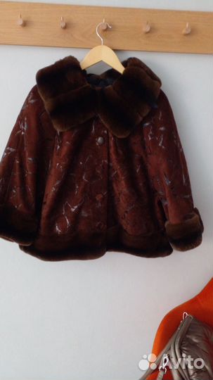 Дубленка натуральная женская 50 размер