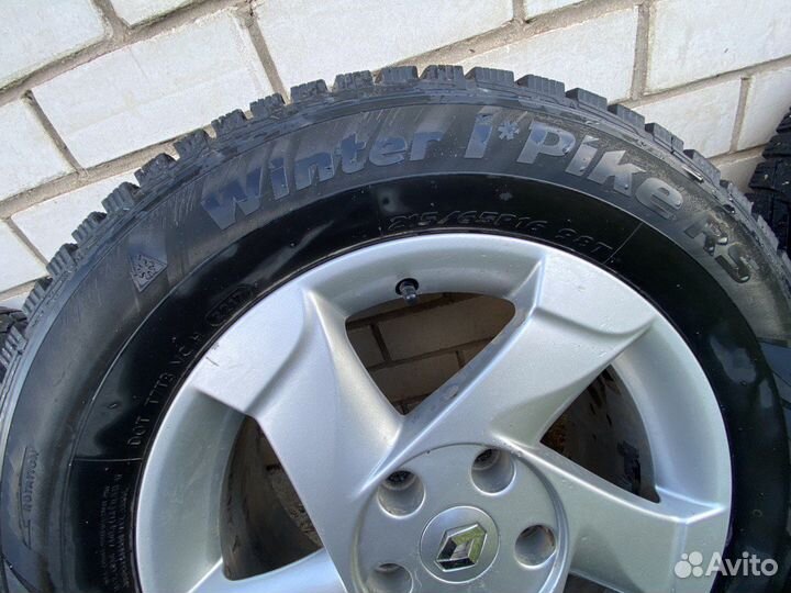 Зимние колеса на renault duster