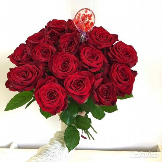 Цветы розы букет