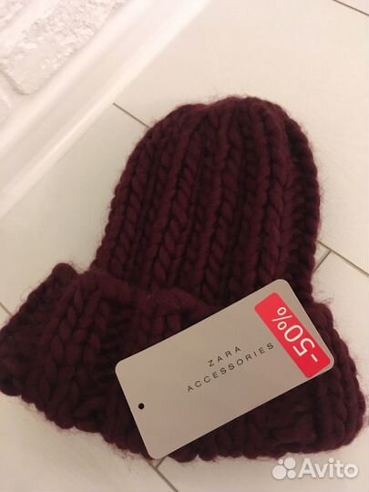 Шапка zara новая
