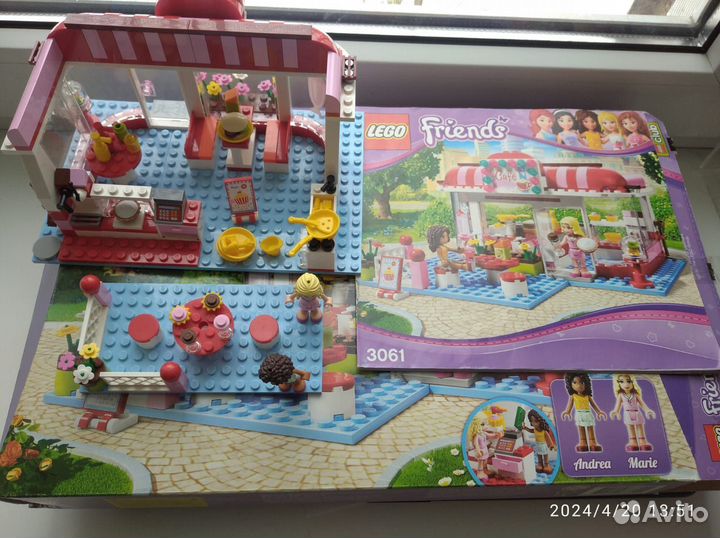 Lego Friends кафе