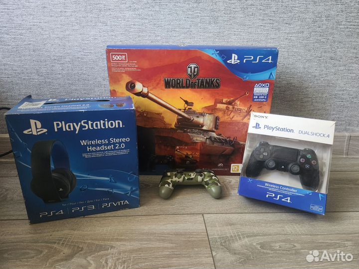 Sony playstation 4 slim 500gb + 143 игры