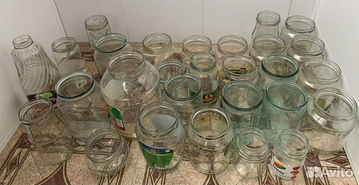 Банки стеклянные