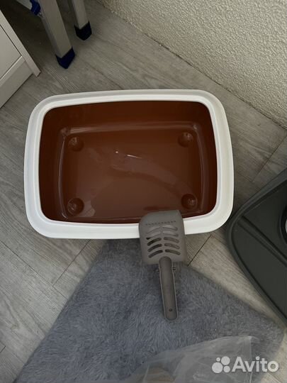 Лоток когтеточка миски