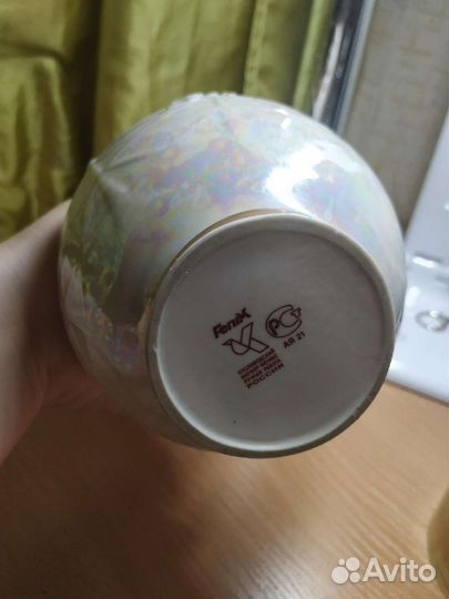 Ваза фарфоровая завод Fenix
