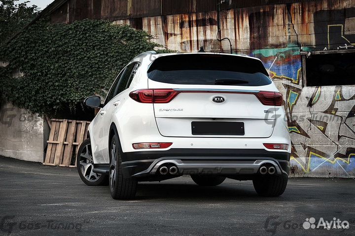 Накладка Задняя Ixion на Kia Sportage 4 QL