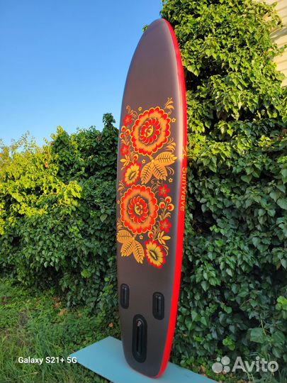 Сапборд SunWave Хохлома двухслойный 11,6