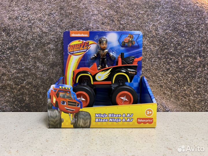 Новая машинка Нинзя Вспыш и Эй-Джей