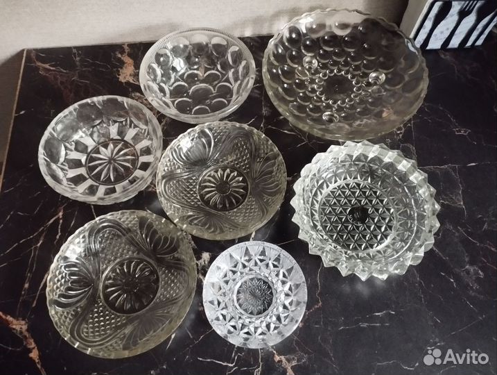 Хрустальная посуда СССР