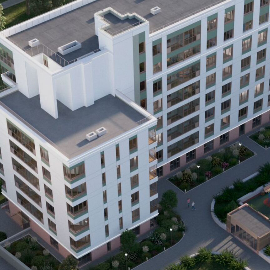 1-к. квартира, 40,6 м², 7/8 эт.