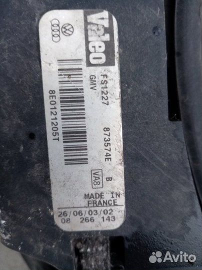 Вентилятор радиатора Audi A4 B6