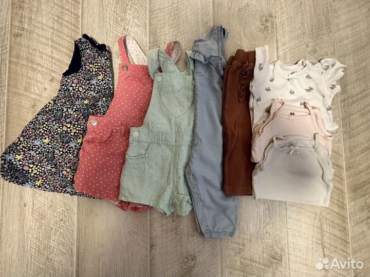 Вещи пакетом на девочку