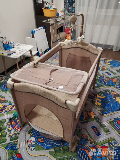 Манеж кровать babyton